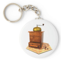 coffeemill keychain