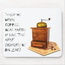 coffeemill mouse mat
