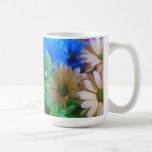 CoffeeTall Mug - Mirrored Multicolor Daisies