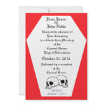 Coffin Ivory (Ruby) Wedding Invitation