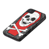 Coffin Skull iPhone 4 Case