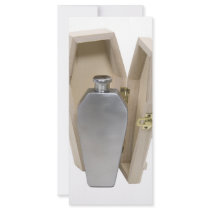 CoffinWoodenFlask070109 Custom Rack Card