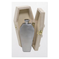 CoffinWoodenFlask070109 Stationery