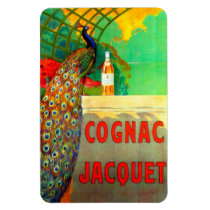 Cognac Jacquet Vintage Advertising Poster Vinyl Magnet