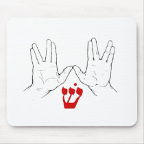 Cohanim (Kohan) Hands with SHIN mousepads by WhenInRoma Cohanim (Kohan) Hands with SHIN mousepads