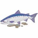 Coho Salmon embroidered shirts by ZazzleEmbroidery Coho Salmon embroidered shirts