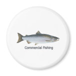 Coho Salmon Refrigerator Magnets