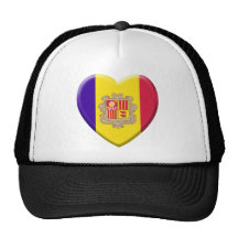 Coil Andorre flag Mesh Hats