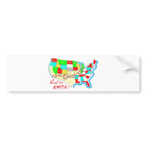 COIL ROAD 66.png Bumper Stickers