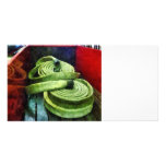 Coiled Fire Hoses Photo Card Template
