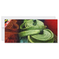 Coiled Fire Hoses Custom Rack Cards