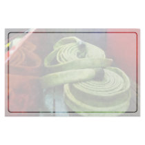 Coiled Fire Hoses Stationery Design
