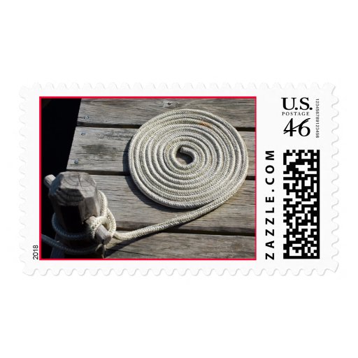 Coiled Rope - Boating Stamps