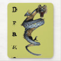 Coiled To Strike Dragon Asian Mousepad by sexyshirts2 Coiled To Strike Dragon Asian Mousepad