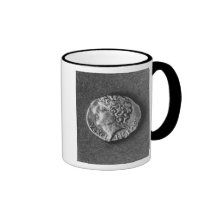 Coin bearing the effigy of Vercingetorix Mugs