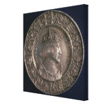 Coin bearing the portrait of Charles V Gallery Wrap Canvas