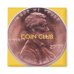 COIN CLUB MAGNET