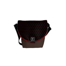 Coin Dot: Bordeaux Messenger Bag
