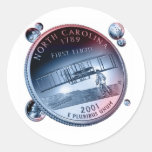 coin - handful round stickers