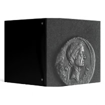 Coin with a portrait of Julius Caesar Binder