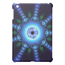 fractal, swirl, blue, purple, [[missing key: type_photousa_ipadminicas]] med brugerdefineret grafisk design