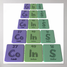Coins-Co-In-S-Cobalt-Indium-Sulfur.png Print