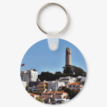 Coit Tower On Telegraph Hill In San Francisco Take keychains