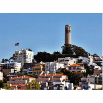 Coit Tower On Telegraph Hill In San Francisco Take photo sculptures