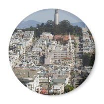 Coit Tower Scenic Picture magnets