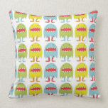Cojín cuadrado solidario, Carcajada de monstruos = Pillow