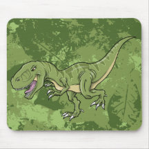 Cojín de ratón   del dinosaurio del Tyrannosaurus Alfombrillas De Raton