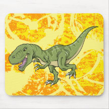 Cojín de ratón   del dinosaurio del Tyrannosaurus Alfombrillas De Ratón