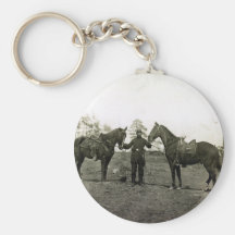 Col. Sharpe's horses Keychain