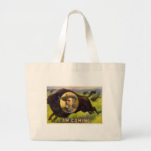 Col WFCody 1900 - I Am Coming Canvas Bags