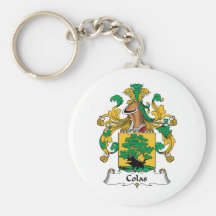 Colas Family Crest Keychains