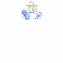 colby bag, blue lobster, mule t-shirts