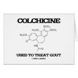 Colchicine Used To Treat Gout (Chemical Molecule) cards
