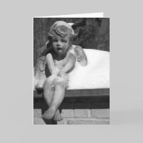 Cold Angel Greeting Card cards
