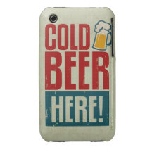 Cold Beer Case-Mate iPhone 3 Case