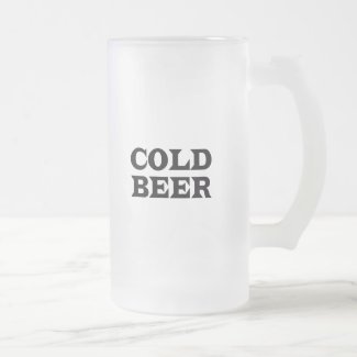 Cold Beer mug