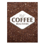Cold Coffee Beautifies Postcard 4