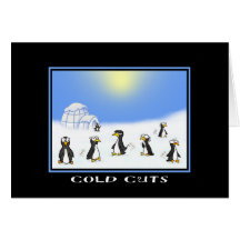 Cold Cuts Greeting Card