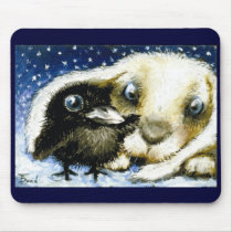 Cold December night Mouse Pad