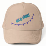 Cold Front Lg SnowCaps Wht Cartoon Trans hats