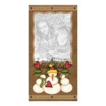 Cold Hands Warm Heart Snowman Photo Card photo cards by berkeleygirlforever Cold Hands Warm Heart Snowman Photo Card photo cards