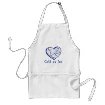 cold ice heart aprons