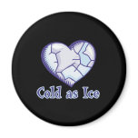 cold ice heart magnets