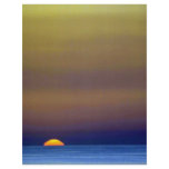 Cold Sunset Over Sea Flyer Design