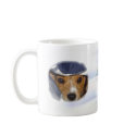 Cold winter coffee mug