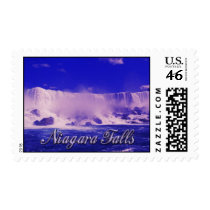 Cold Winter Mist at Niagara Falls Postage Stamp
